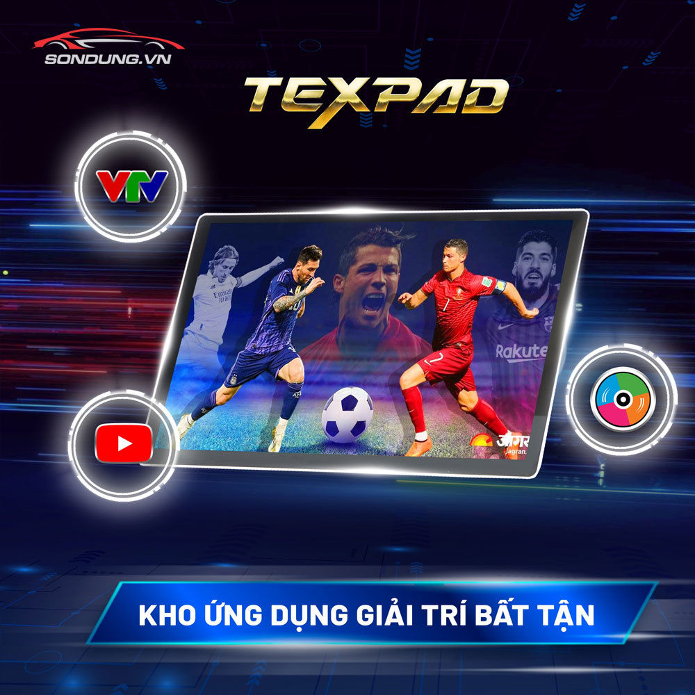Màn hình Android ô tô TexPad TX8 Limited Edition