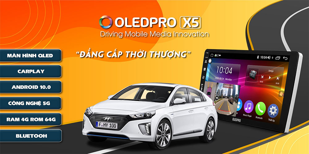 Màn Hình DVD Android OledPro X5 New