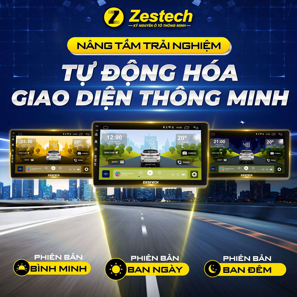 cá nhân hóa giao diện màn hình Zestech