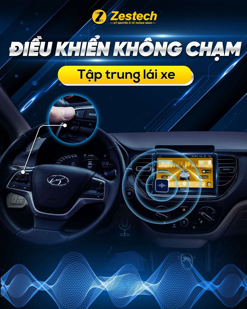 Màn hình ô tô Zestech ZT 360 Base