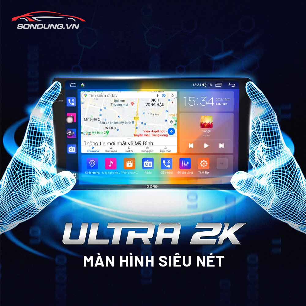 Màn hình oledrpo ultra 2k thiết kế tràn viền