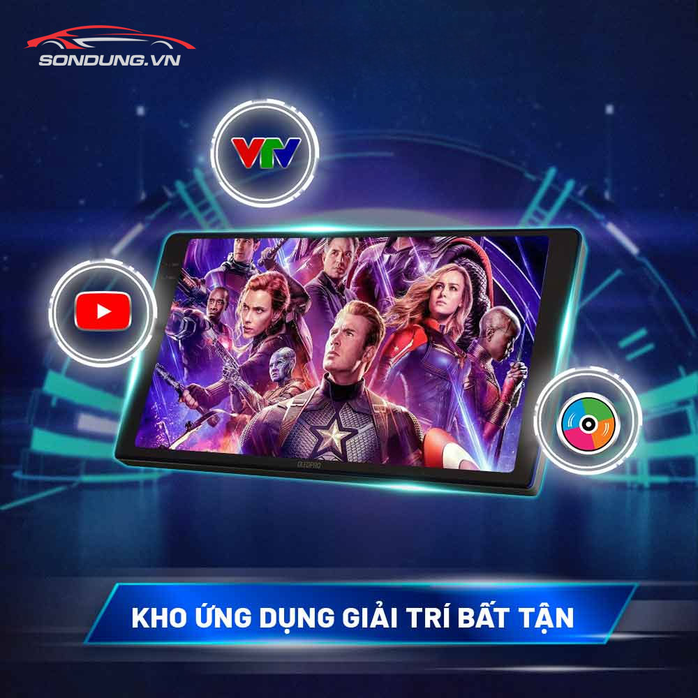 tính năng giải trí trên màn hình oledpro ultra 2k
