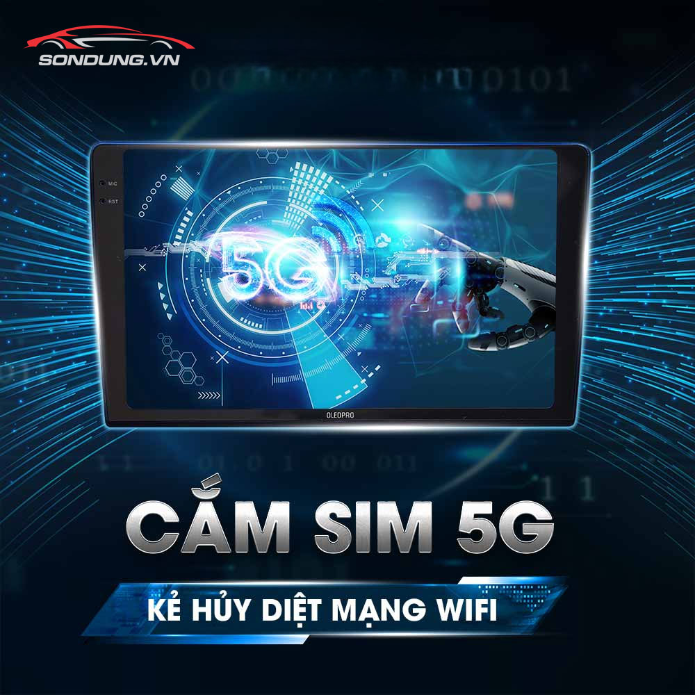 màn hình oledpro ultra 2k kết nối internet 5g
