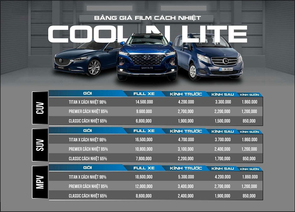 phim cách nhiệt cool n lite 